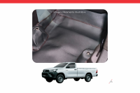 Imagem do produto Forração de Assoalho Preta para Toyota Hilux Cabine Simples 2016/...